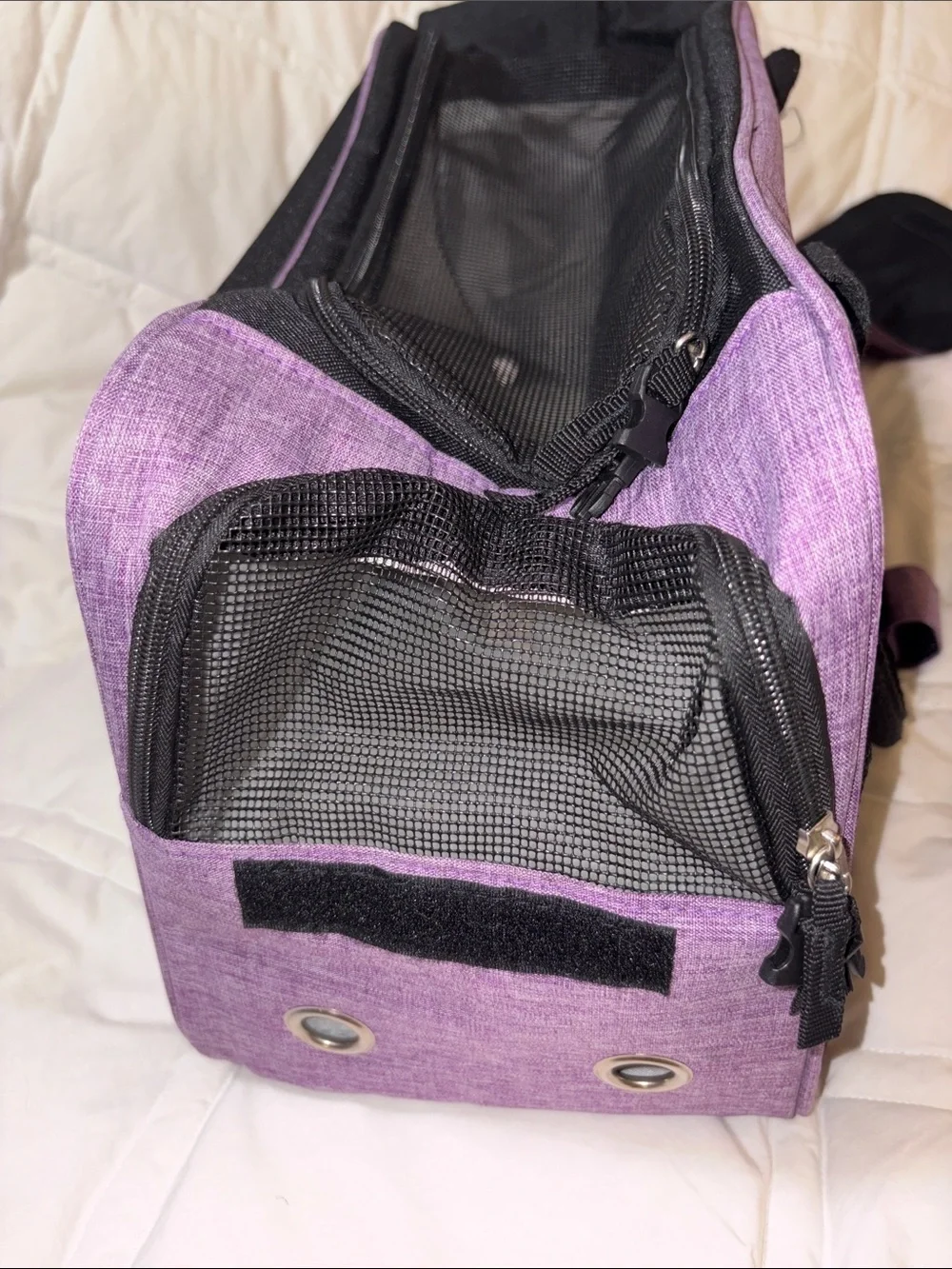 Nwt Pet Ami Soft Sided Pet Carrier Travel Bag Blue Airline Approved OS